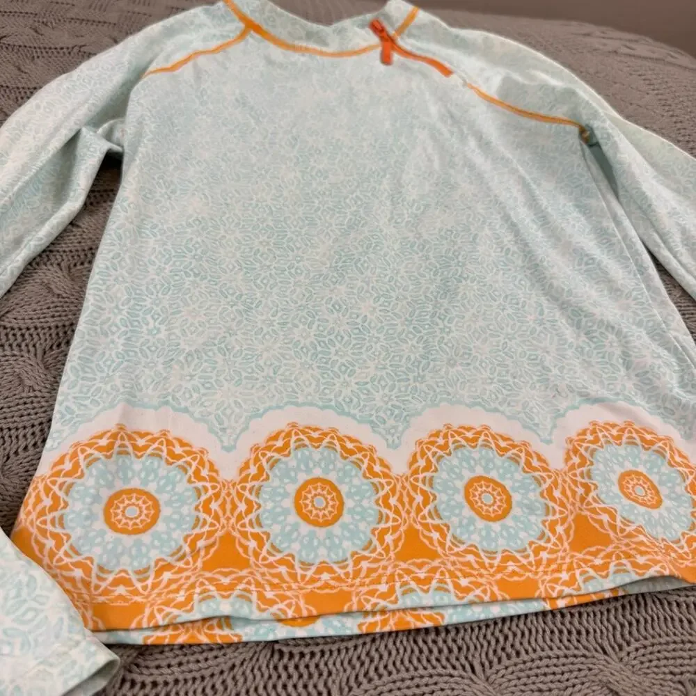 Cabana Life Geometric Rashguard ~ 7/8 - Picture 4 of 11